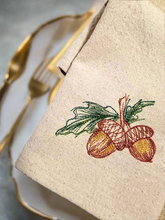 Load image into Gallery viewer, Embroidered Fall Napkins, Thanksgiving Napkins