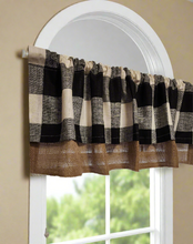 Load image into Gallery viewer, Buffalo Plaid Valance For Window