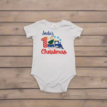 Load image into Gallery viewer, Baby Boy First Christmas Shirt