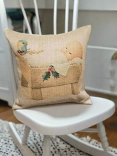 Load image into Gallery viewer, Christmas Pillow Cover, Nativity Pillow Cover, Christmas Decor, Holiday Pillows, Baby Jesus Pillow Cover