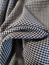 Load image into Gallery viewer, Burlap and Gingham Check Valance