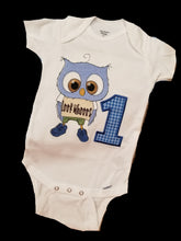 Load image into Gallery viewer, Baby Boy Onesie With Owl