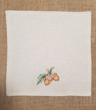 Load image into Gallery viewer, Embroidered Fall Napkins, Thanksgiving Napkins