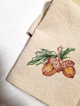 Load image into Gallery viewer, Embroidered Fall Napkins, Thanksgiving Napkins