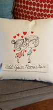 Load image into Gallery viewer, Valentines Pillow Cover, Anniversary Pillow Cover, Engagement Pillow