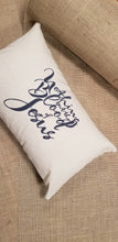 Load image into Gallery viewer, Scripture Pillow-Inspirational Pillow-Covers-Farmhouse Pillow Cover-Drop Cloth Pillow-12x20 Pillow