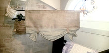 Load image into Gallery viewer, Burlap Ticking Valance