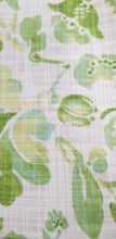 Load image into Gallery viewer, Burlap and Lime Green Valance