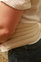 Load image into Gallery viewer, Neck Wrap, Wide Heating Pad, Therapeutic Wrap, Cordless Heating Pad, Self Care Gift, Father's Day Gift