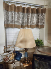 Load image into Gallery viewer, Burlap Café Curtain, Burlap Accent Valance