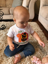 Load image into Gallery viewer, Personalized Baby's First Thanksgiving Outfit