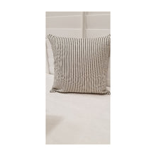 Load image into Gallery viewer, Ticking Stripe Famhouse Pillow Cover