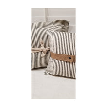 Load image into Gallery viewer, Ticking Stripe Famhouse Pillow Cover