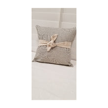 Load image into Gallery viewer, Ticking Stripe Famhouse Pillow Cover