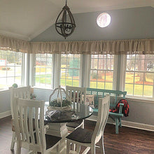 Load image into Gallery viewer, Burlap and Drop Cloth Valance