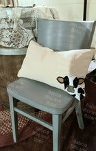 Load image into Gallery viewer, Farmhouse Embroidered Pillow Cover With Applique