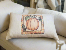 Load image into Gallery viewer, Fall Pillow Covers, Pumpkin Pillow Covers, Squirrel Pillow Cover
