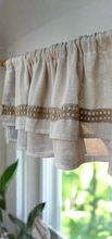 Load image into Gallery viewer, Boho Farmhouse Valance
