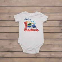 Load image into Gallery viewer, Baby Boy First Christmas Shirt
