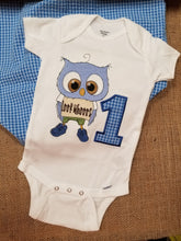 Load image into Gallery viewer, Baby Boy Onesie With Owl
