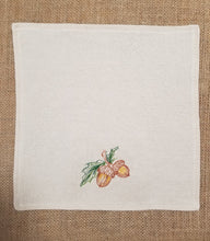 Load image into Gallery viewer, Embroidered Fall Napkins, Thanksgiving Napkins
