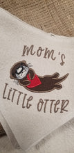 Load image into Gallery viewer, Bandanna Bib with Otter

