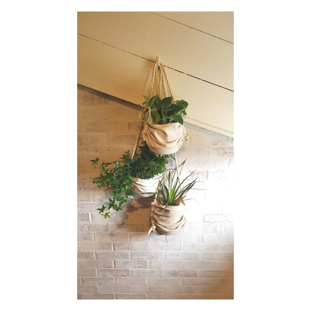 wall plant hangers indoor Indoor Hanging Planters, Wall Plant Holders, Hanging Planters, Farmhou – Babcia Bits and Bobs