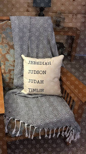 Personalized Pillow Cover