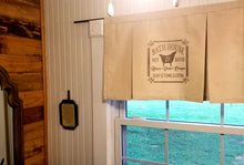 Load image into Gallery viewer, Farmhouse Pleated Valance (different stamps available)
